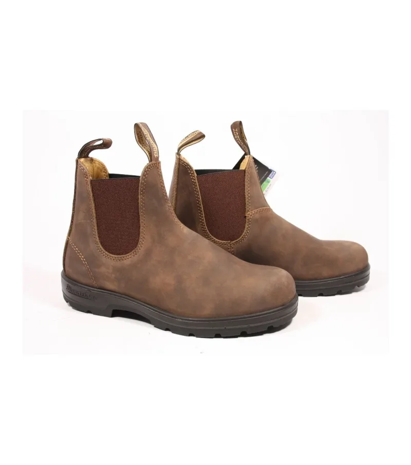 Blundstone 585, enkellaarsjes & boots voor dames in bruin