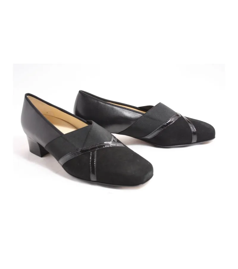 Hassia 303332-0100, pumps voor dames in zwart