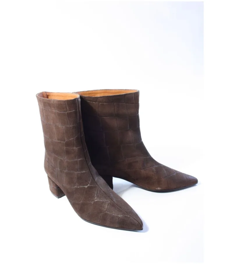 Angel Alarcon 26573 Alana, enkellaarsjes & boots voor dames in bruin
