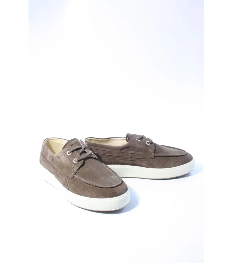 Nubikk Jiro Yacht, instappers & loafers voor heren in antraciet
