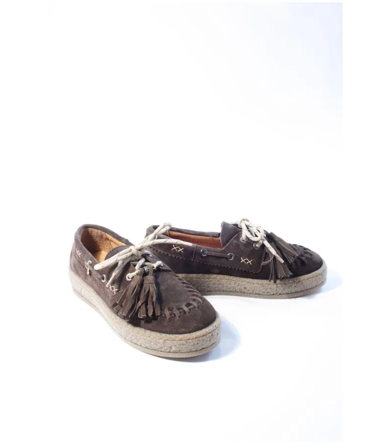 Via Vai 62502 Rox Romee, instappers & loafers voor dames in bruin