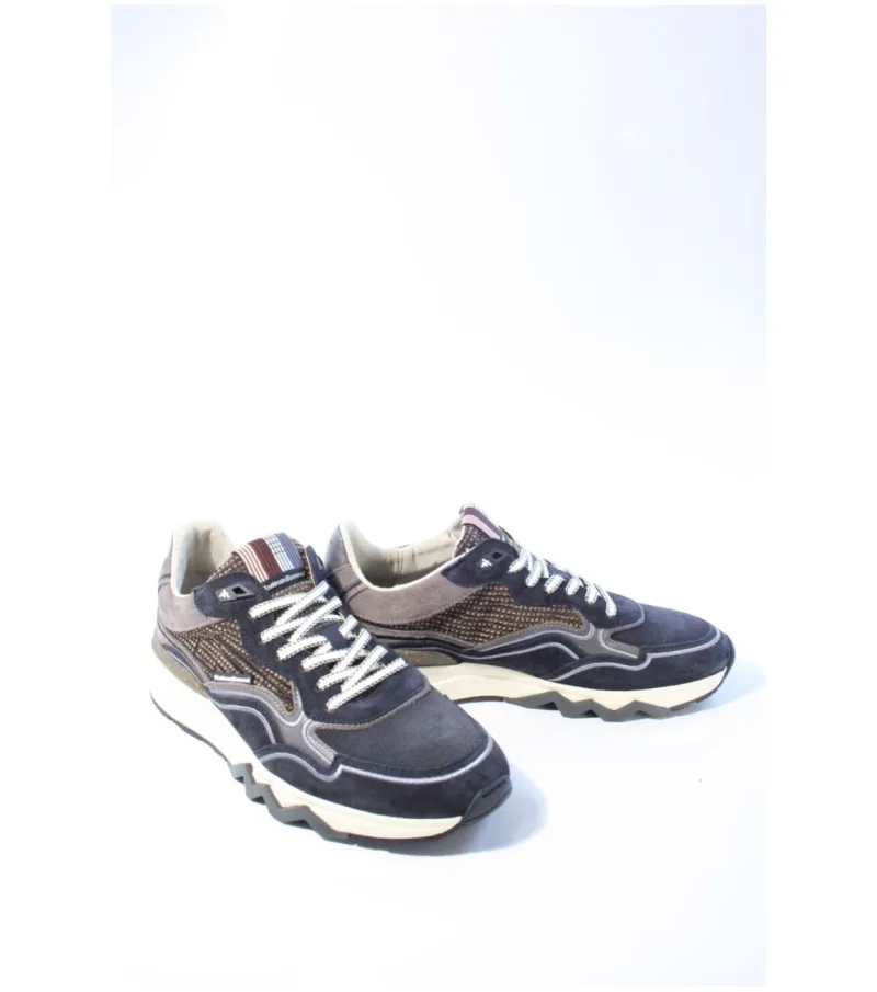 Floris Van Bommel 10198 De Zager, sneakers voor heren in blauw