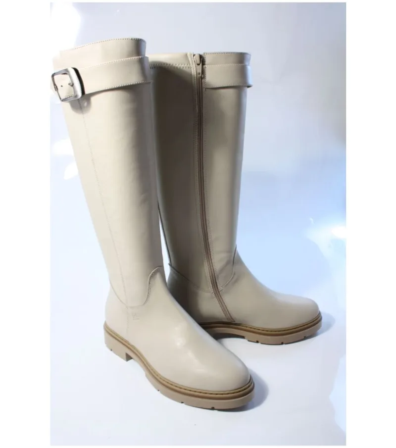 DL Sport 7253 Versione 01, laarzen voor dames in beige