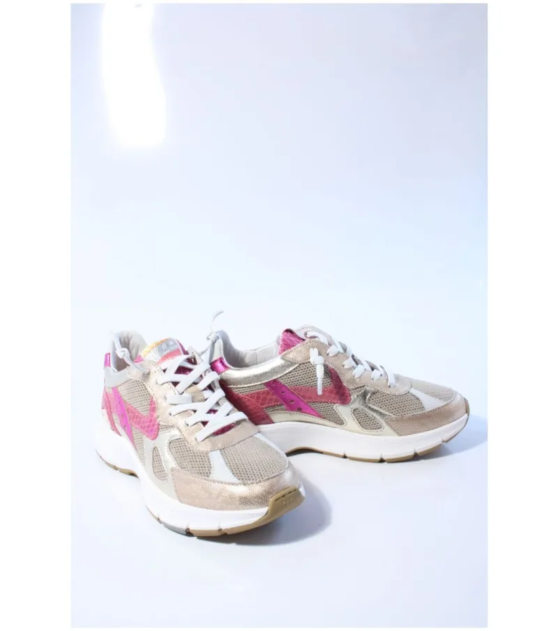 Floris Van Bommel SFW-10152, sneakers voor dames in brons