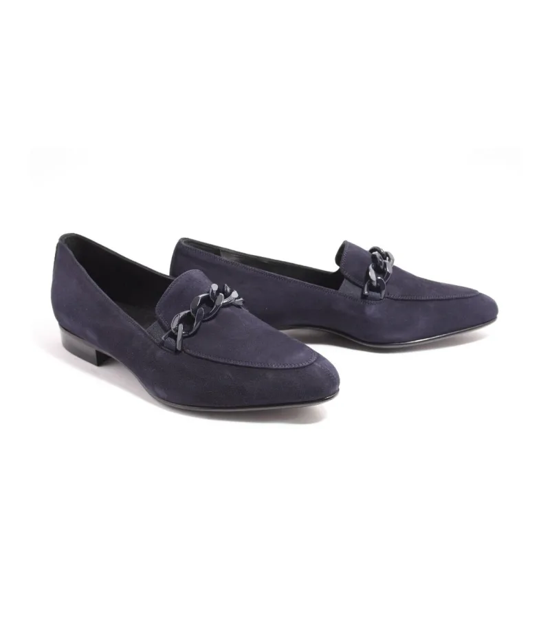 Nalini 2520, instappers & loafers voor dames in blauw