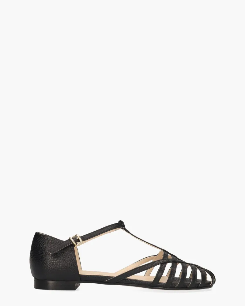 Di Lauro Wiva, sandalen voor dames in zwart