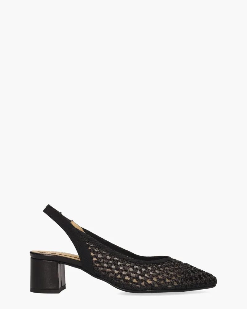 Nalini 24E049A, pumps voor dames in zwart