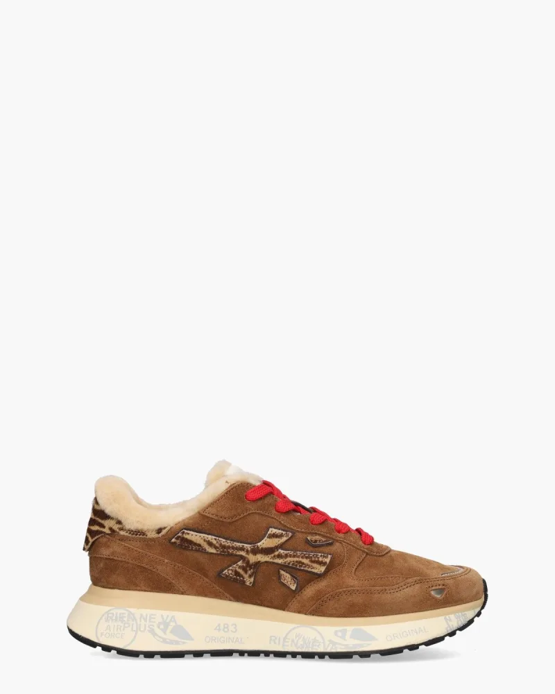 Premiata Lauryn 8532, sneakers voor dames in bruin