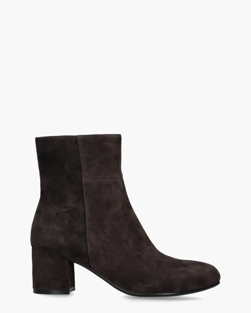 Di Lauro Cosma, enkellaarsjes & boots voor dames in donkerbruin
