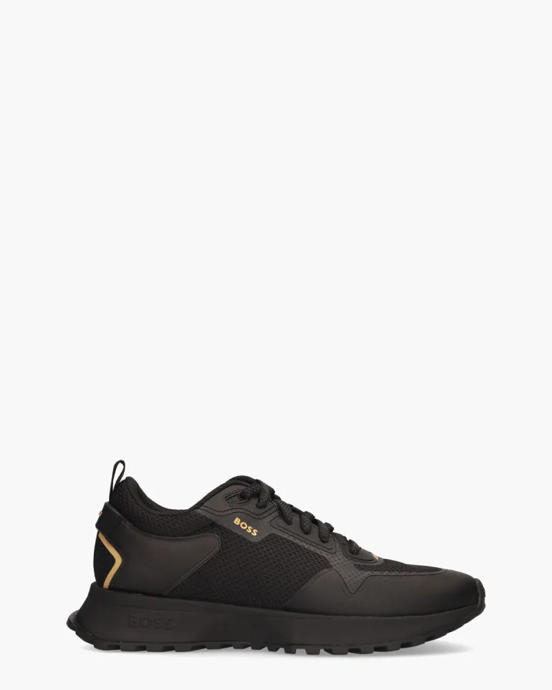 Boss Jonah, sneakers voor heren in zwart