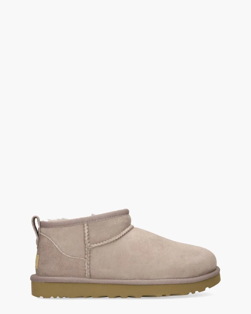 UGG Classic Ultra Mini Boot Sugarplum, enkellaarsjes & boots voor dames in bruin