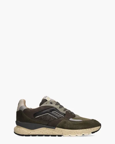 Floris Van Bommel De Treener 01.59, sneakers voor heren in groen, foto 1 van 2