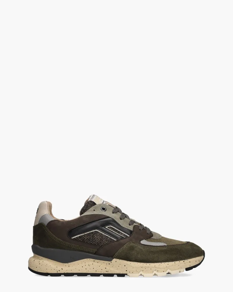 Floris Van Bommel De Treener 01.59, sneakers voor heren in groen