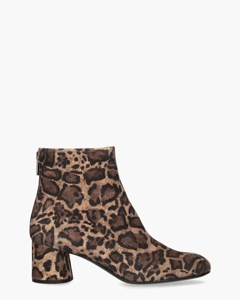 AGL Olga, enkellaarsjes & boots voor dames in bruin/zwart