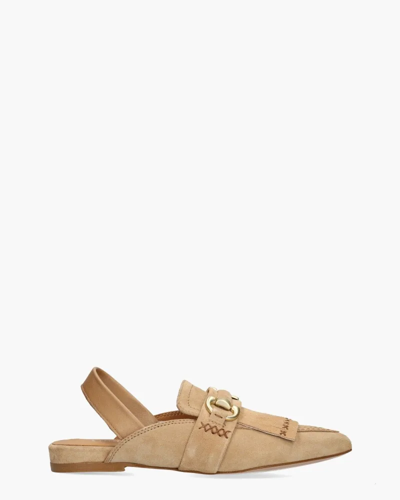 Gioia Zenne, pumps voor dames in lichtbruin
