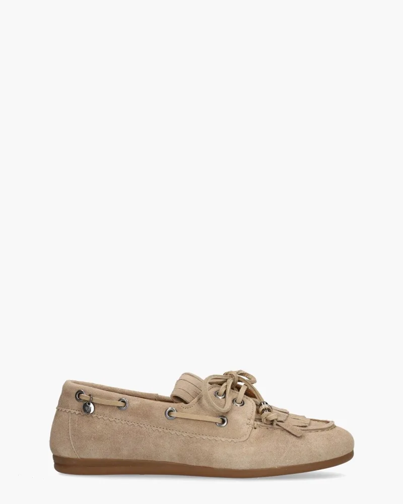 Via Vai June Loua, instappers & loafers voor dames in beige