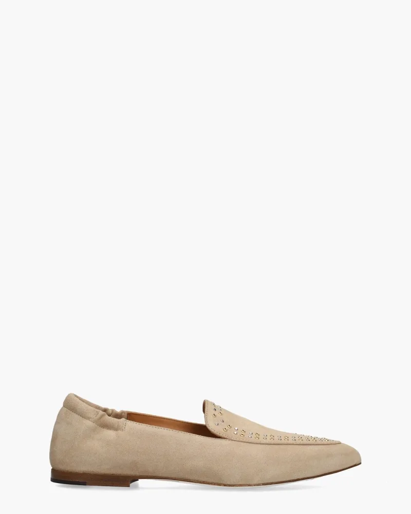 Via Vai Lola Gabriel, instappers & loafers voor dames in beige