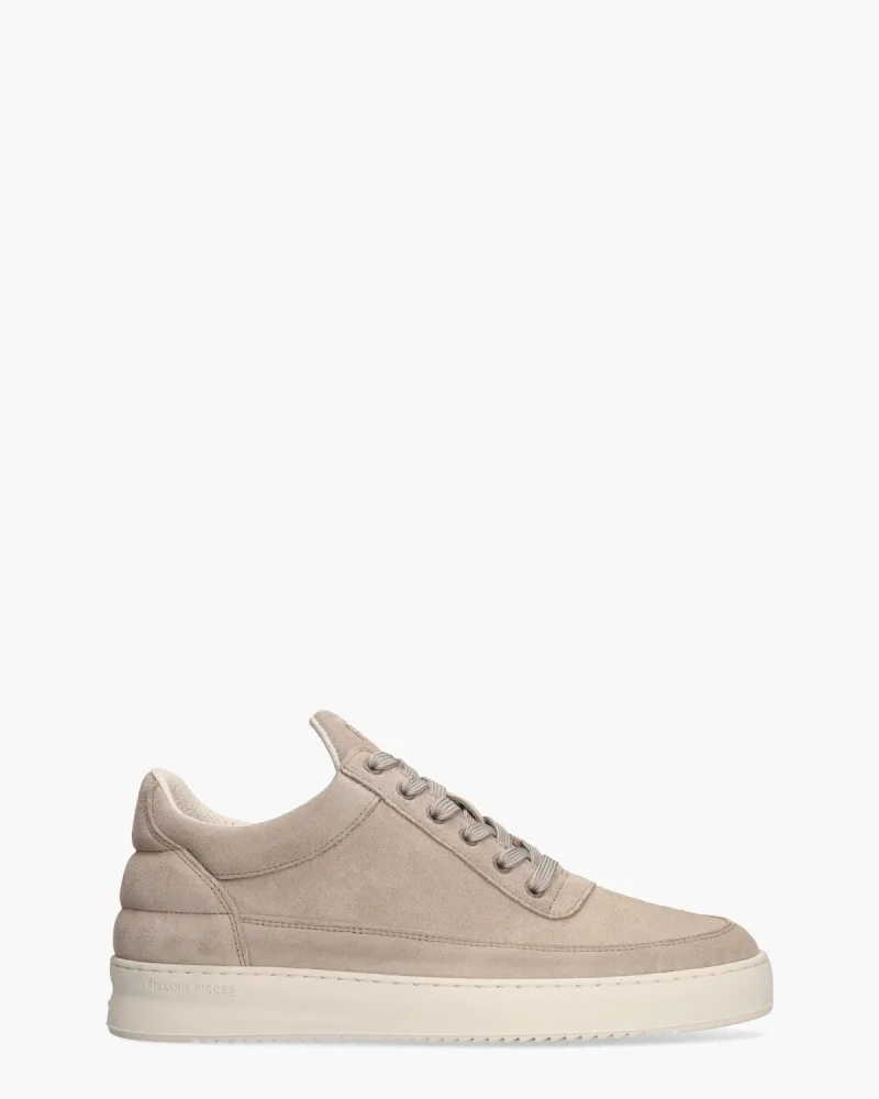 Filling Pieces Low Top Suede, sneakers voor heren in bruin