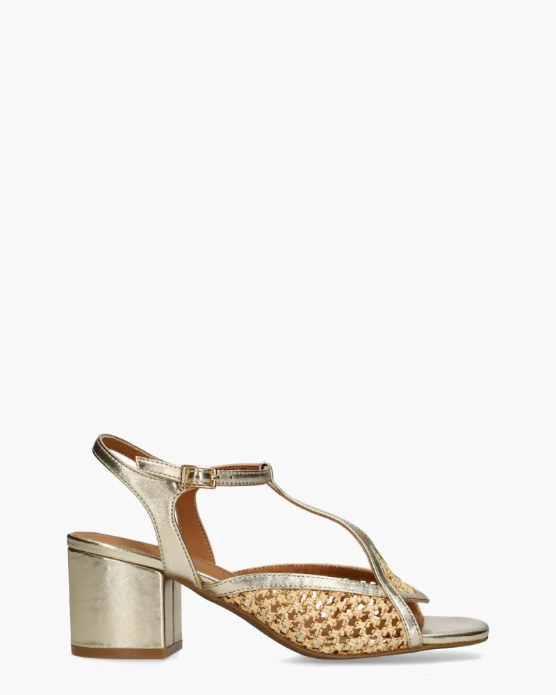 Di Lauro Demetria, sandalen voor dames in beige