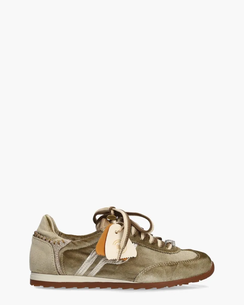 Primabase 52595, sportschoenen voor dames in beige/bruin