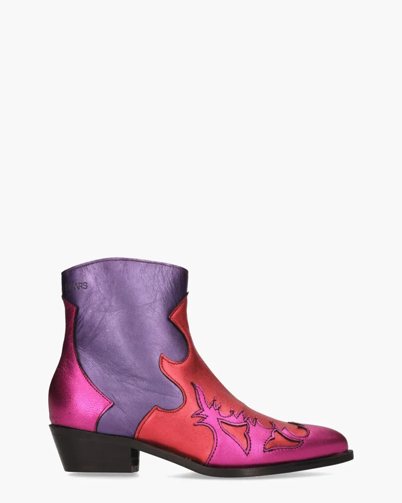 DWRS Label Monkey Paars/, nette schoenen voor dames in multi, diversen