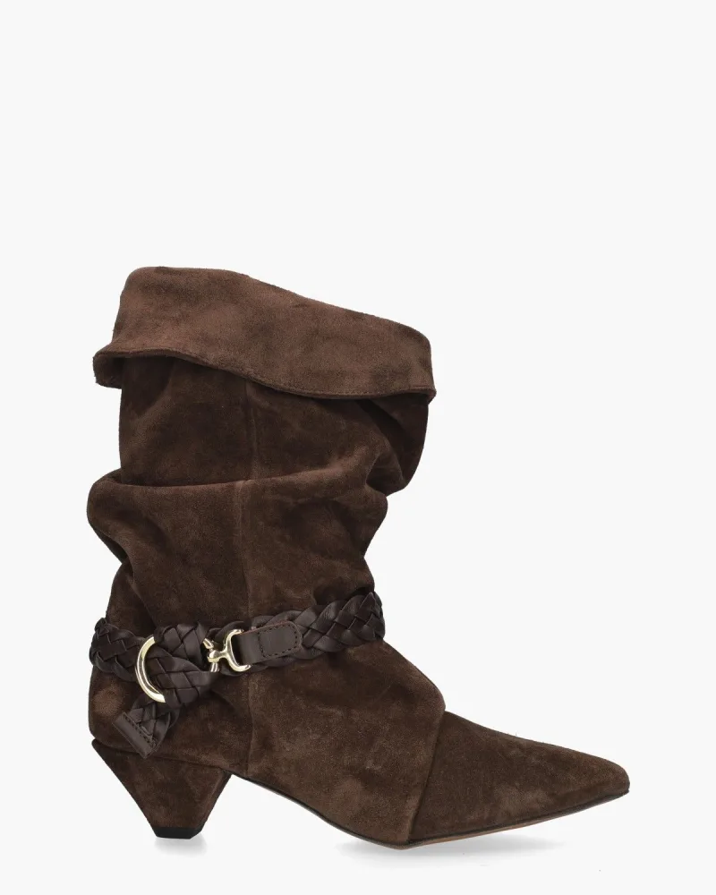 Nubikk Sally Lynn, schoenen voor dames in donkerbruin