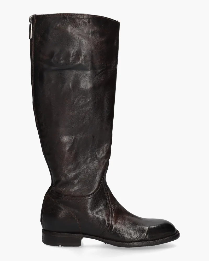 Lemargo JN01A, enkellaarsjes & boots voor dames in donkerbruin