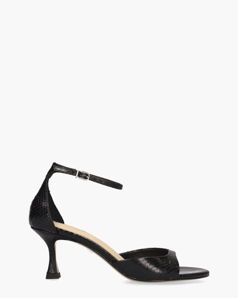 Lola Cruz Petrina, sandalen voor dames in zwart