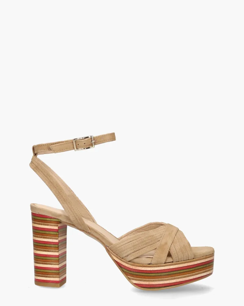 Zinda 2726, sandalen voor dames in bruin