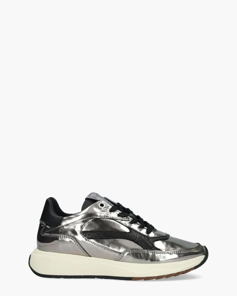 Floris Van Bommel Suvi 02.08, sneakers voor dames in zilver