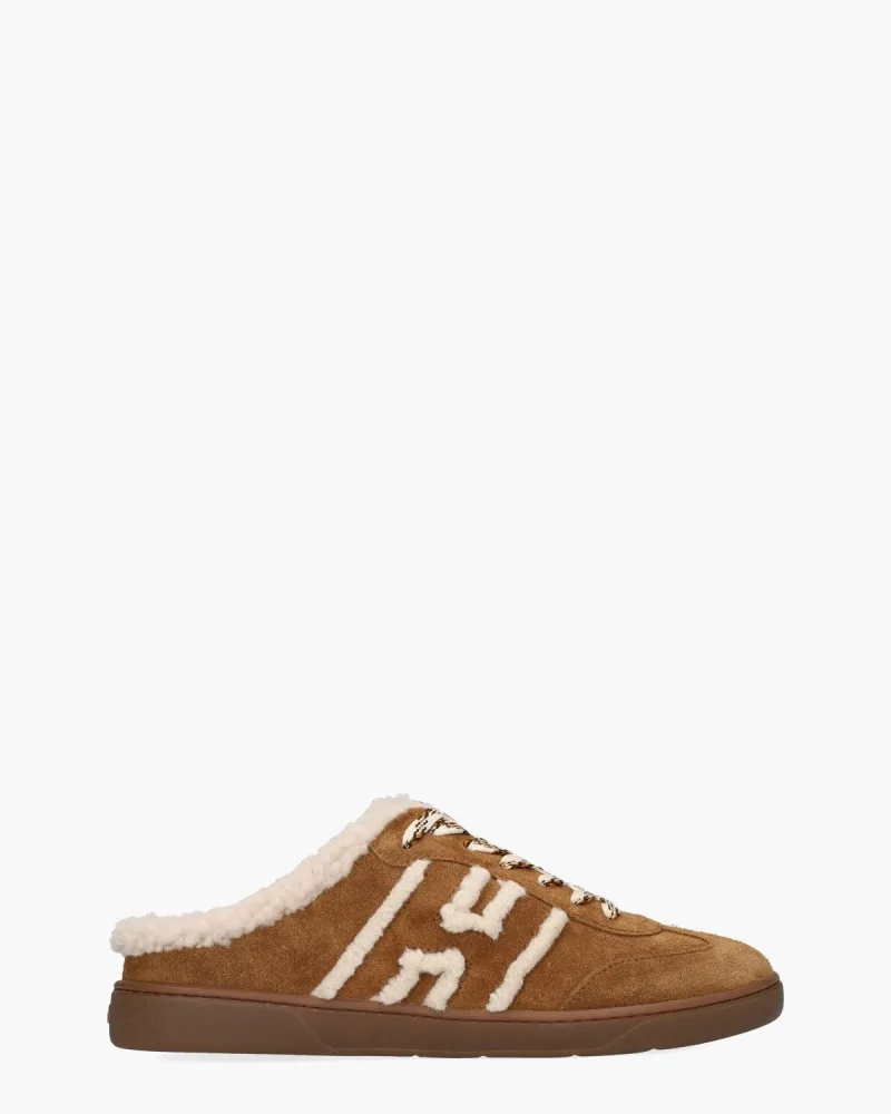 Hogan Cool Mules, slippers voor dames in bruin