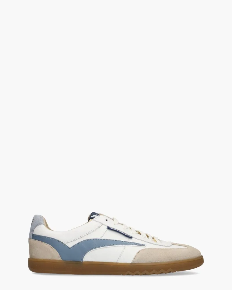 Floris Van Bommel De Zaler 01.18, sneakers voor heren in wit
