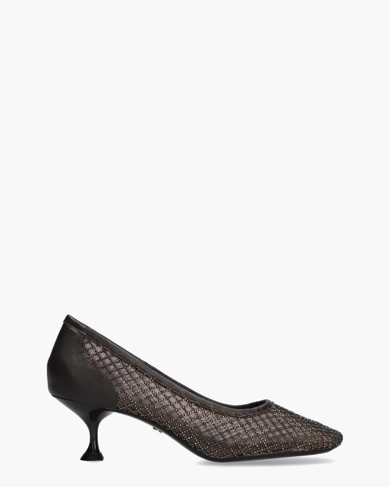 Lola Cruz Ruby, pumps voor dames in donkerbruin