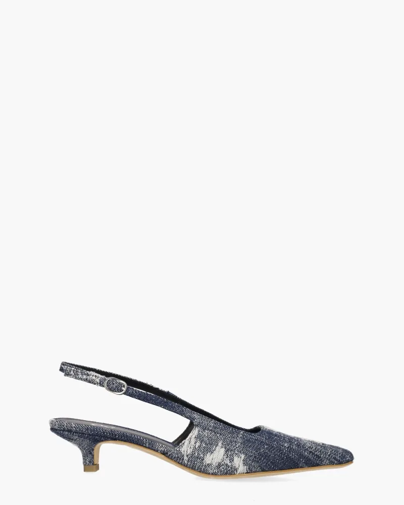 Odare Anna Jeansblauw, pumps voor dames in blauw