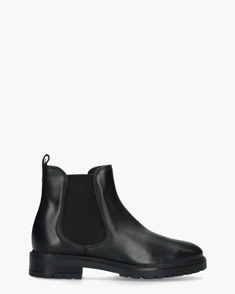 Gioia Valya, enkellaarsjes & boots voor dames in zwart