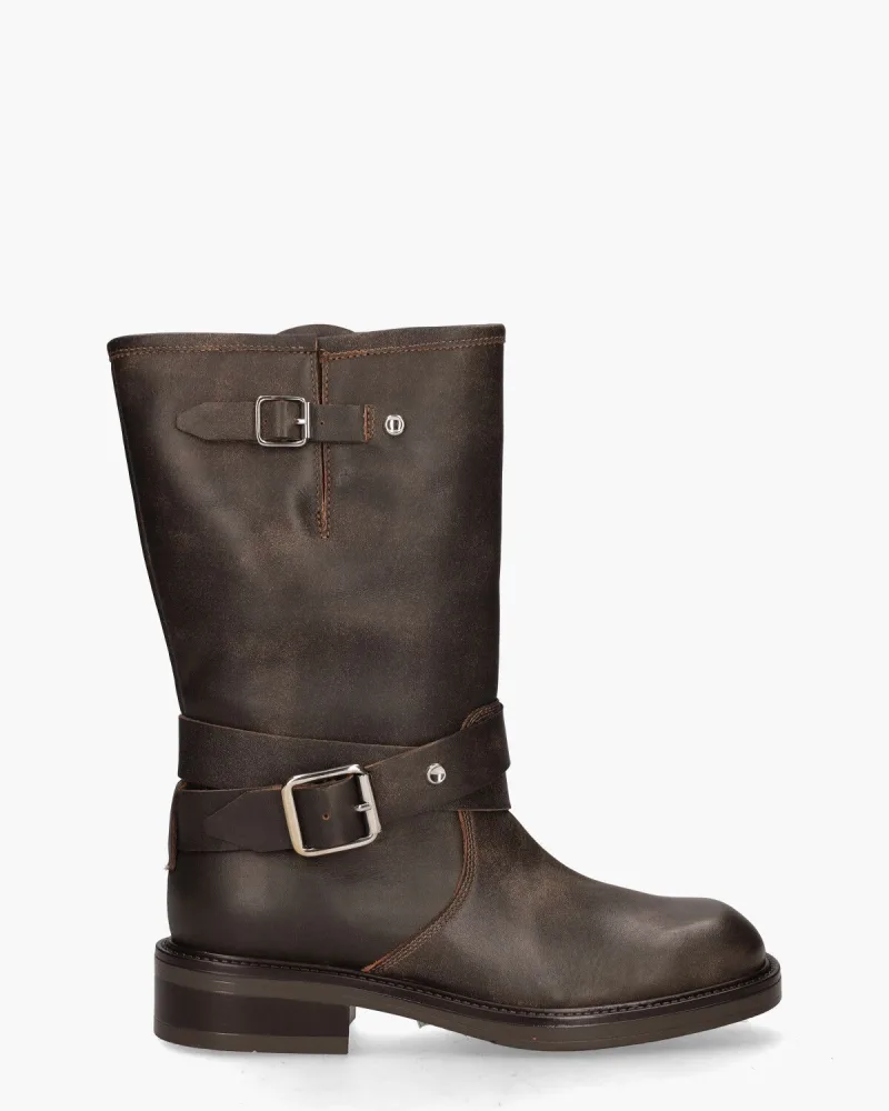 Carmens Cameron, enkellaarsjes & boots voor dames in donkerbruin