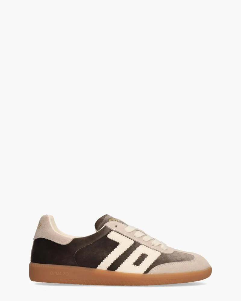 Back 70 Cloud Velvet, sneakers voor dames in taupe/beige