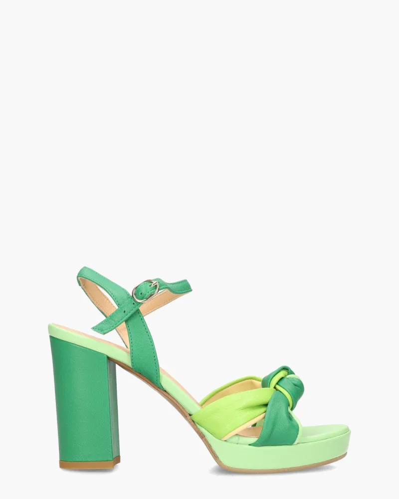 Cypres 5718, sandalen voor dames in groen