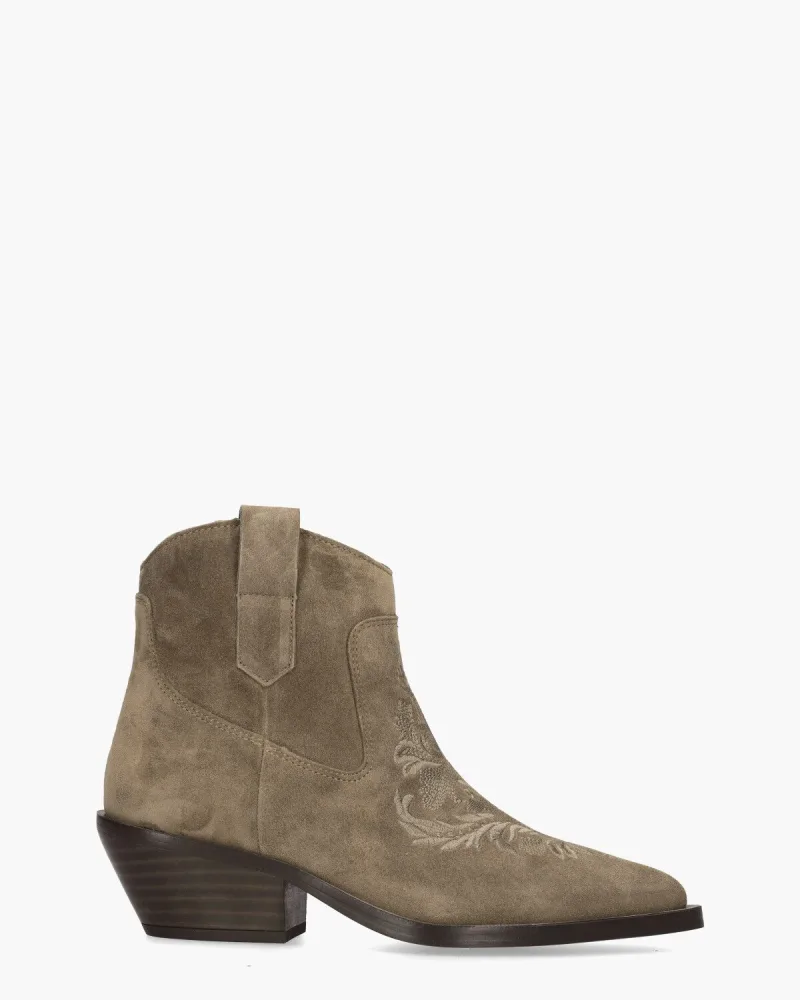 Alpe Holly 5252, enkellaarsjes & boots voor dames in bruin
