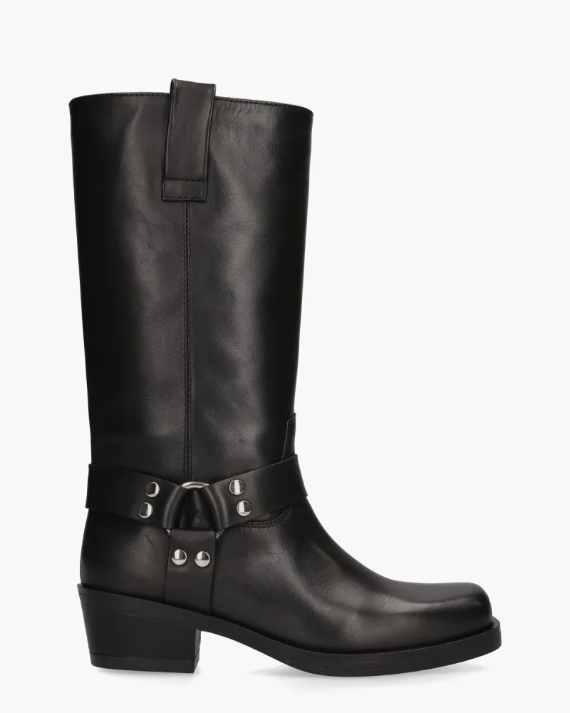 Julie Dee IV066, enkellaarsjes & boots voor dames in zwart
