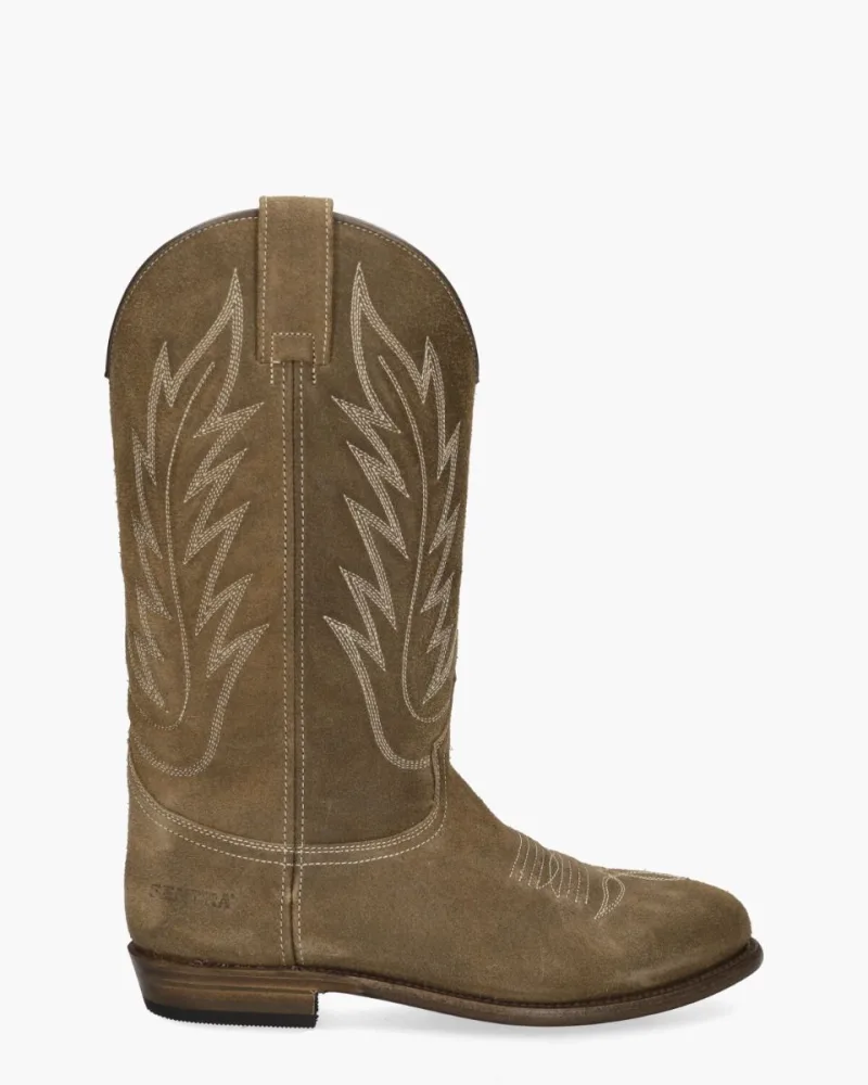 Sendra 13843, laarzen voor dames in bruin