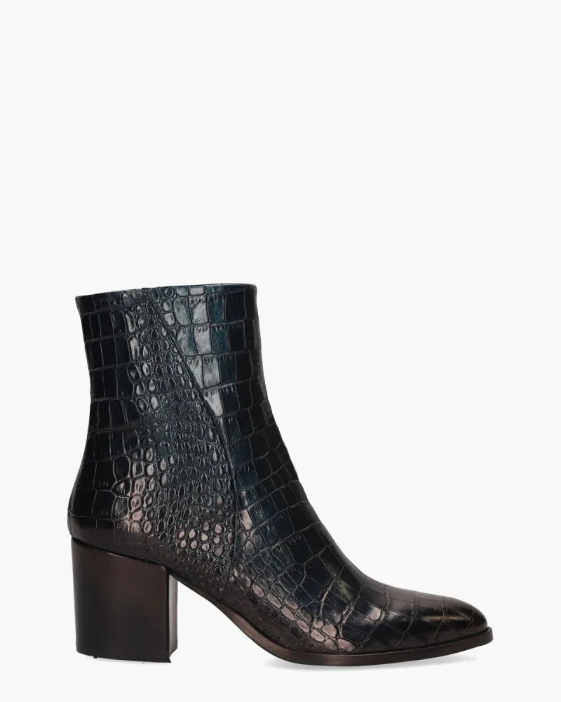 Gioia Venla, enkellaarsjes & boots voor dames in blauw