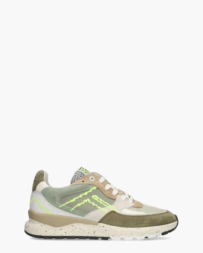 Floris Van Bommel De Treener 06.06, sneakers voor heren in groen