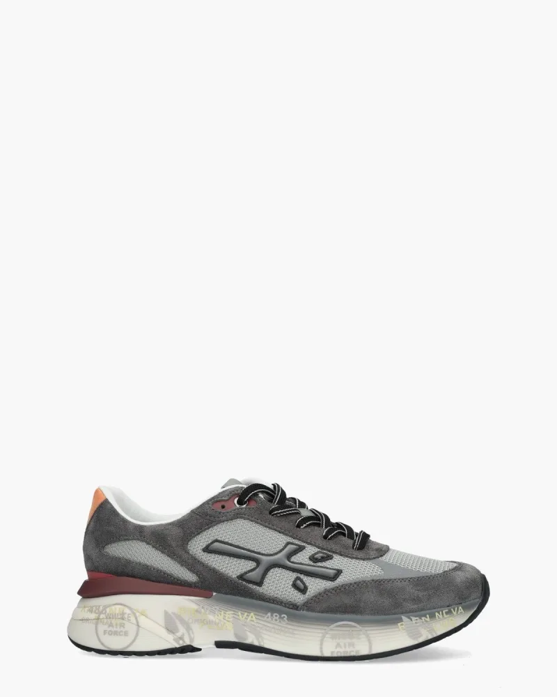 Premiata Moerun 7773, sneakers voor heren in grijs