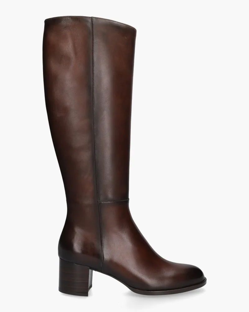 Magnanni 24903, laarzen voor dames in donkerbruin