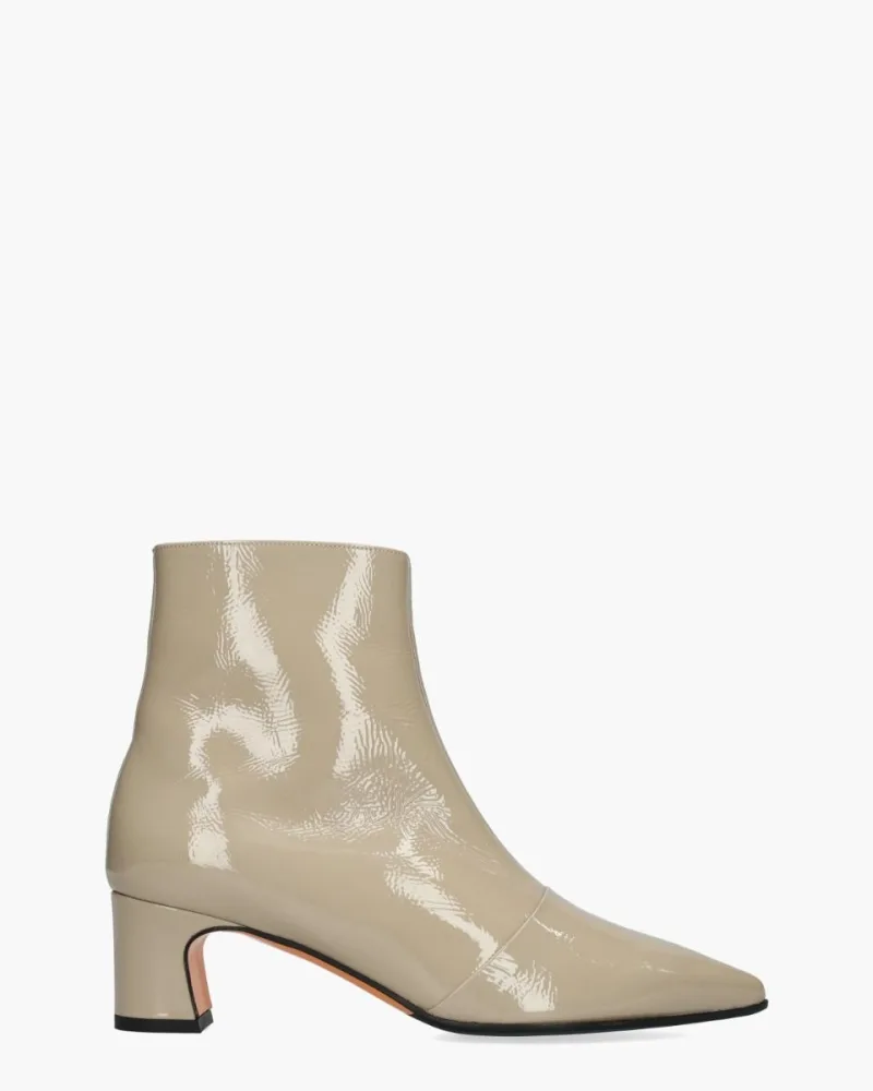 Kroll Kim 2G Lichtbeige, enkellaarsjes & boots voor dames in beige