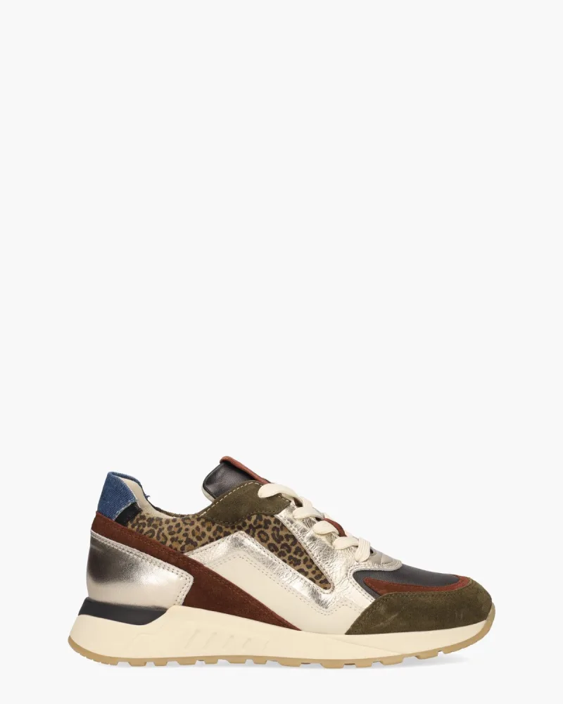 Piedi Nudi Selva 17.36, sneakers voor dames in groen