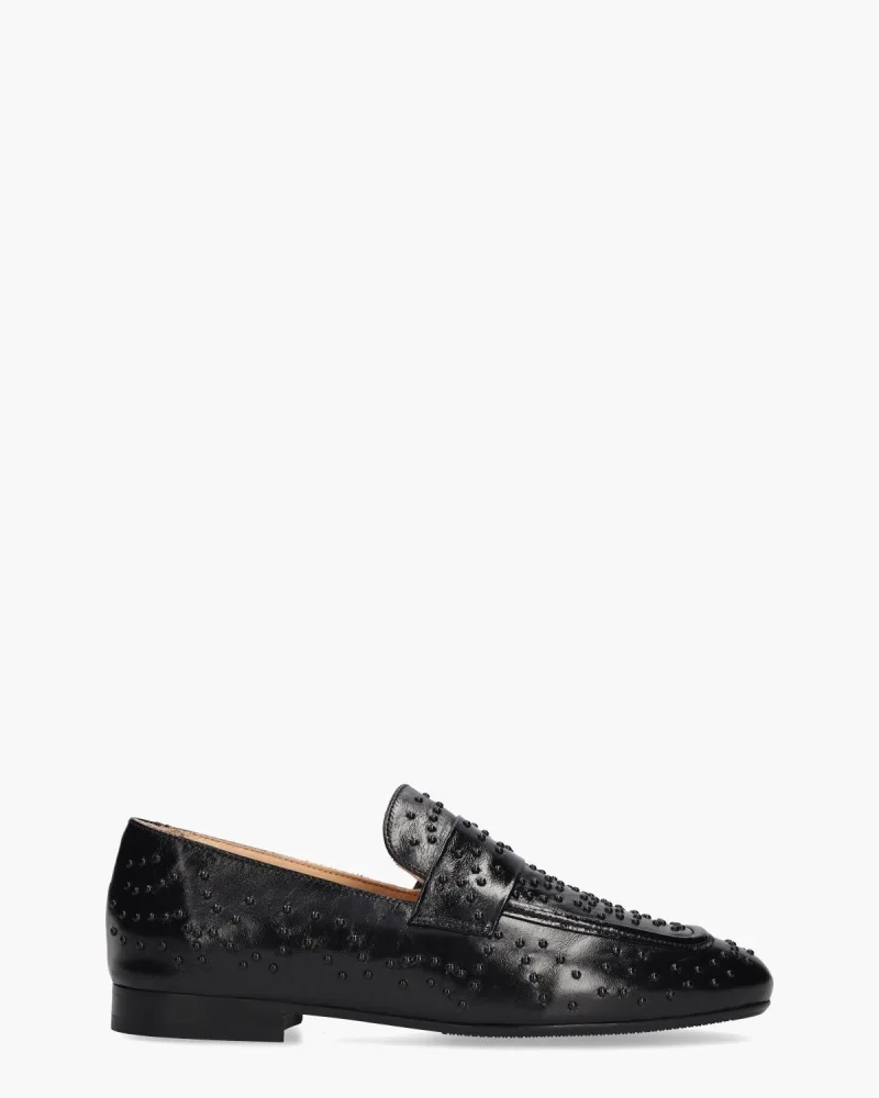 Gioia Aimie, instappers & loafers voor dames in zwart