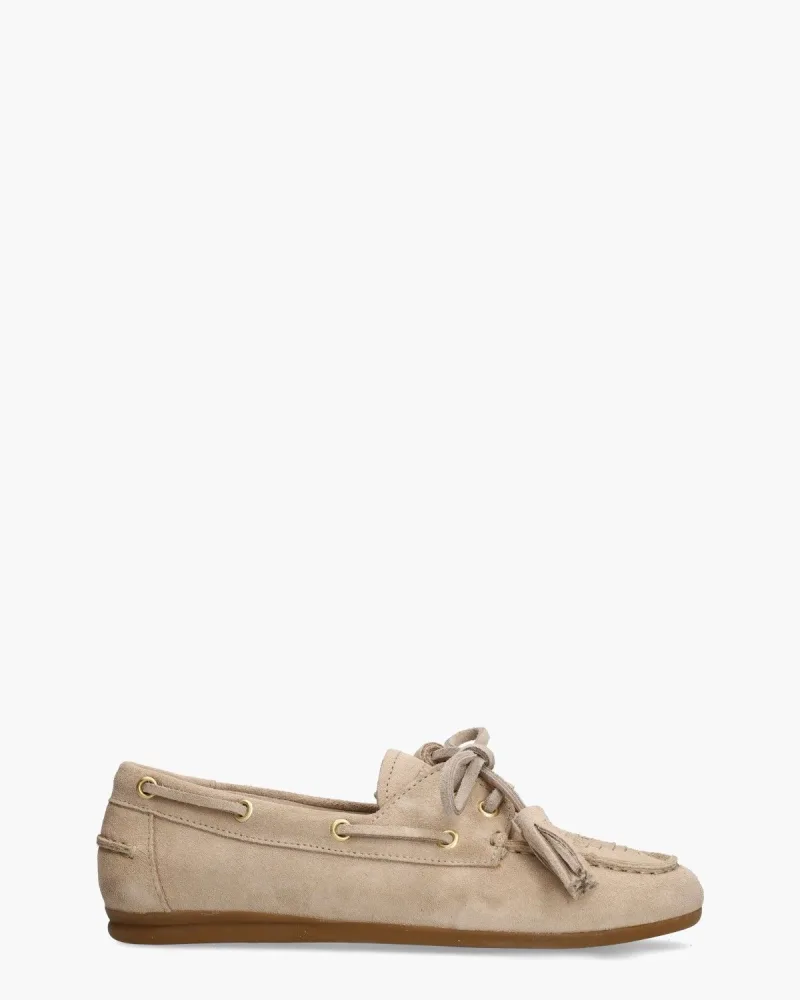 Toral Shima, instappers & loafers voor dames in beige