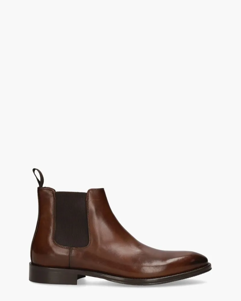Valdorini 1870, enkellaarsjes & boots voor heren in bruin